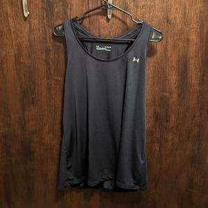 Under Armour Black Loose Tank Top, Size XL